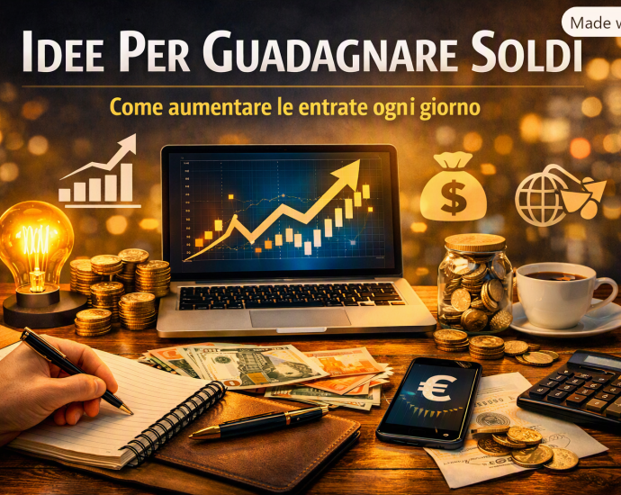Tante Idee Per Guadagnare Soldi Ogni Giorno nel 2026: lista completa