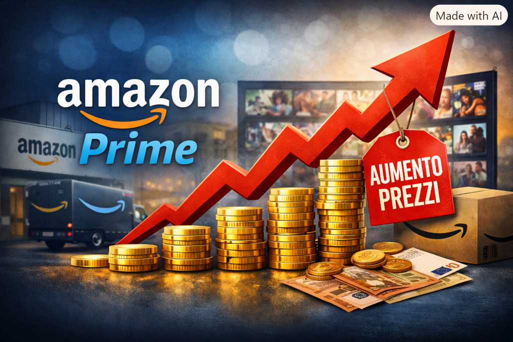 amazon prime aumenta i prezzi in Italia
