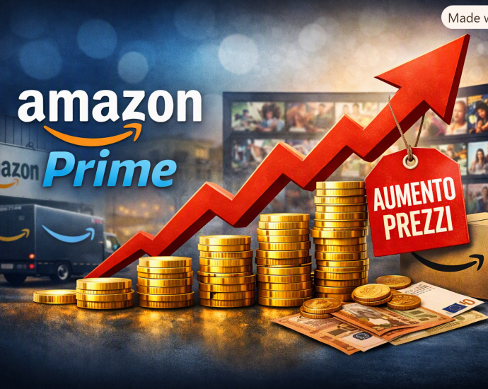 amazon prime aumenta i prezzi in Italia