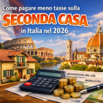 come pagare meno tasse seconda casa in Italia oggi